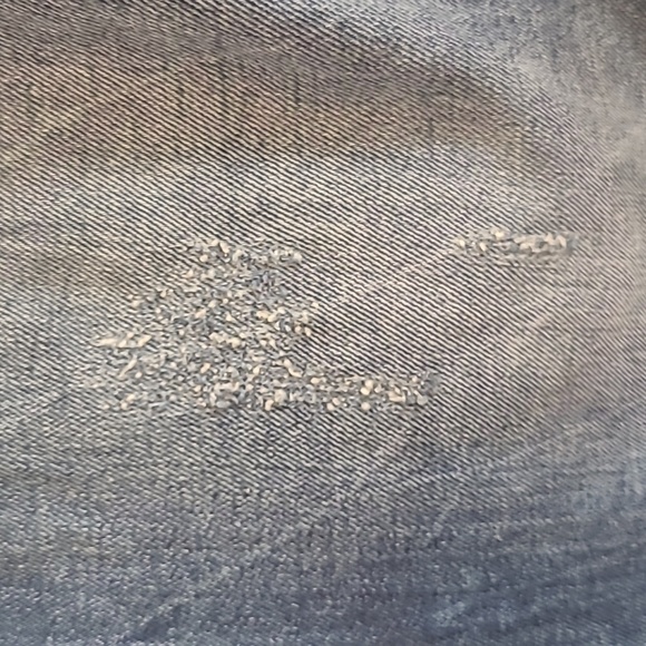 BLUENOTES Boyfriend Purposely Distressed Blue Denim Jeans, Size 30 - Picture 7 of 13